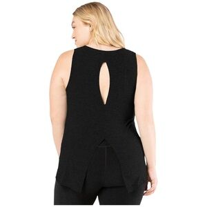 Beyond Yoga All About It Split Back Tank NWT Sz 1X